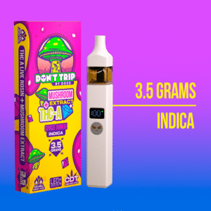 3.5g Dozo Don't Trip Mushroom Vape: Space Junkie (Indica)