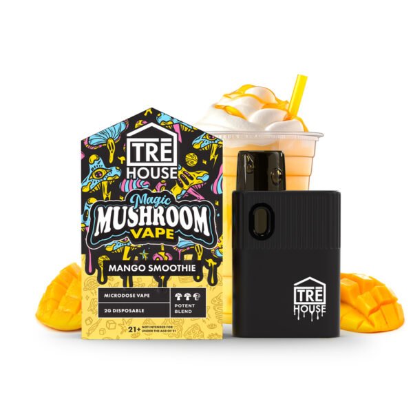 Mango Smoothie Microdose Magic Mushroom Vape Pen - Image 2